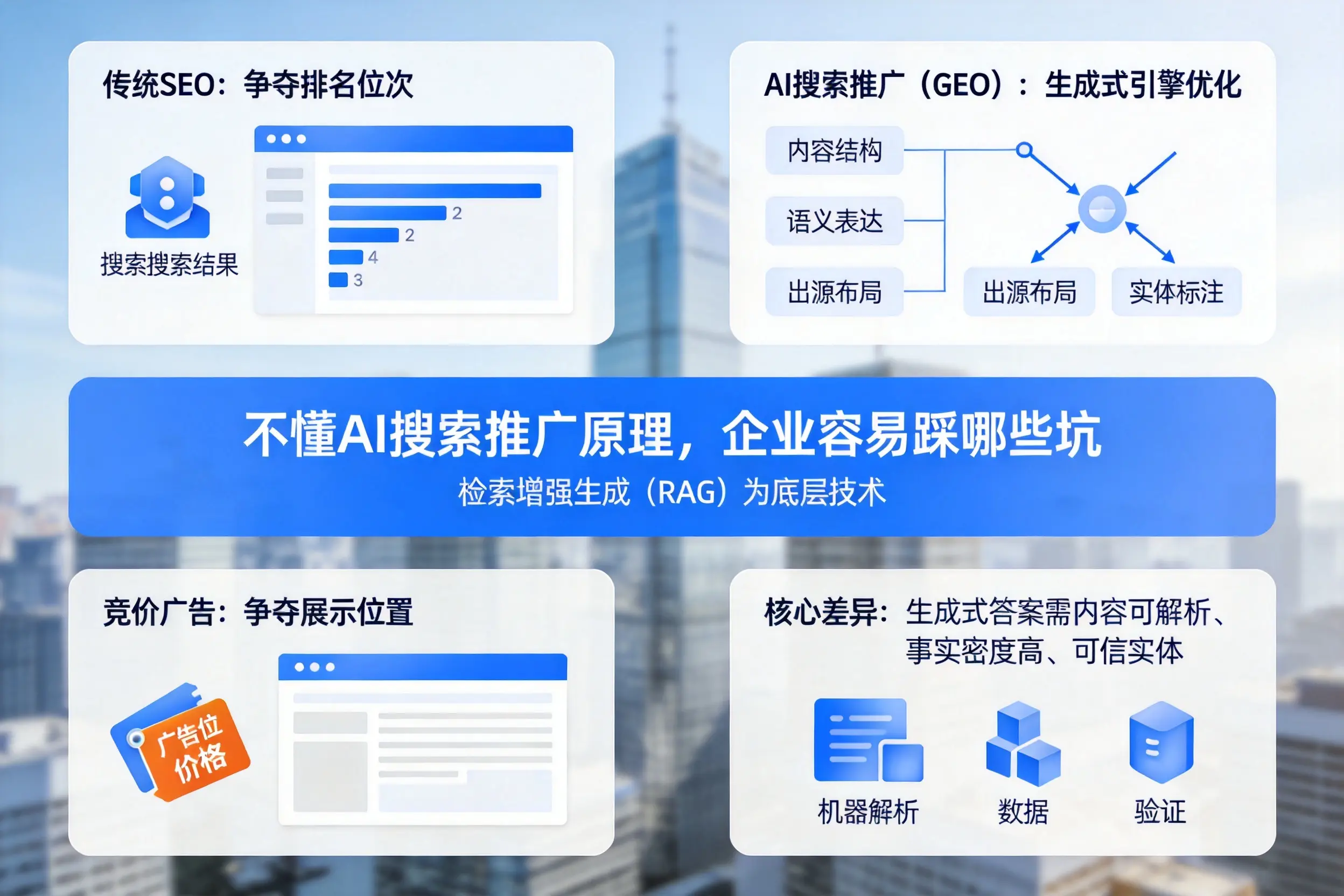不懂AI搜索推广原理,咸宁企业容易踩哪些坑
