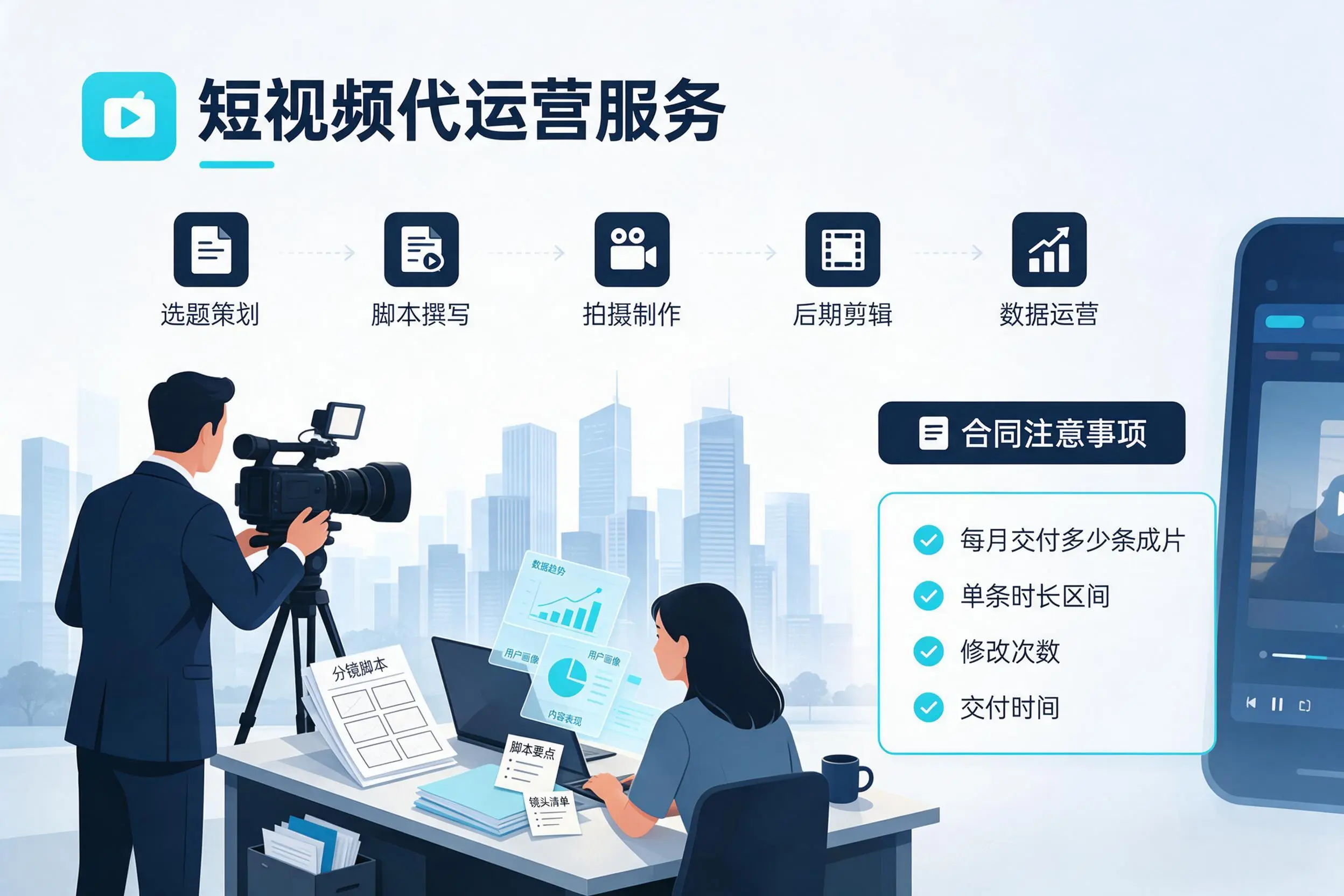 短视频代运营包含哪些服务？咸宁企业常见问题科普