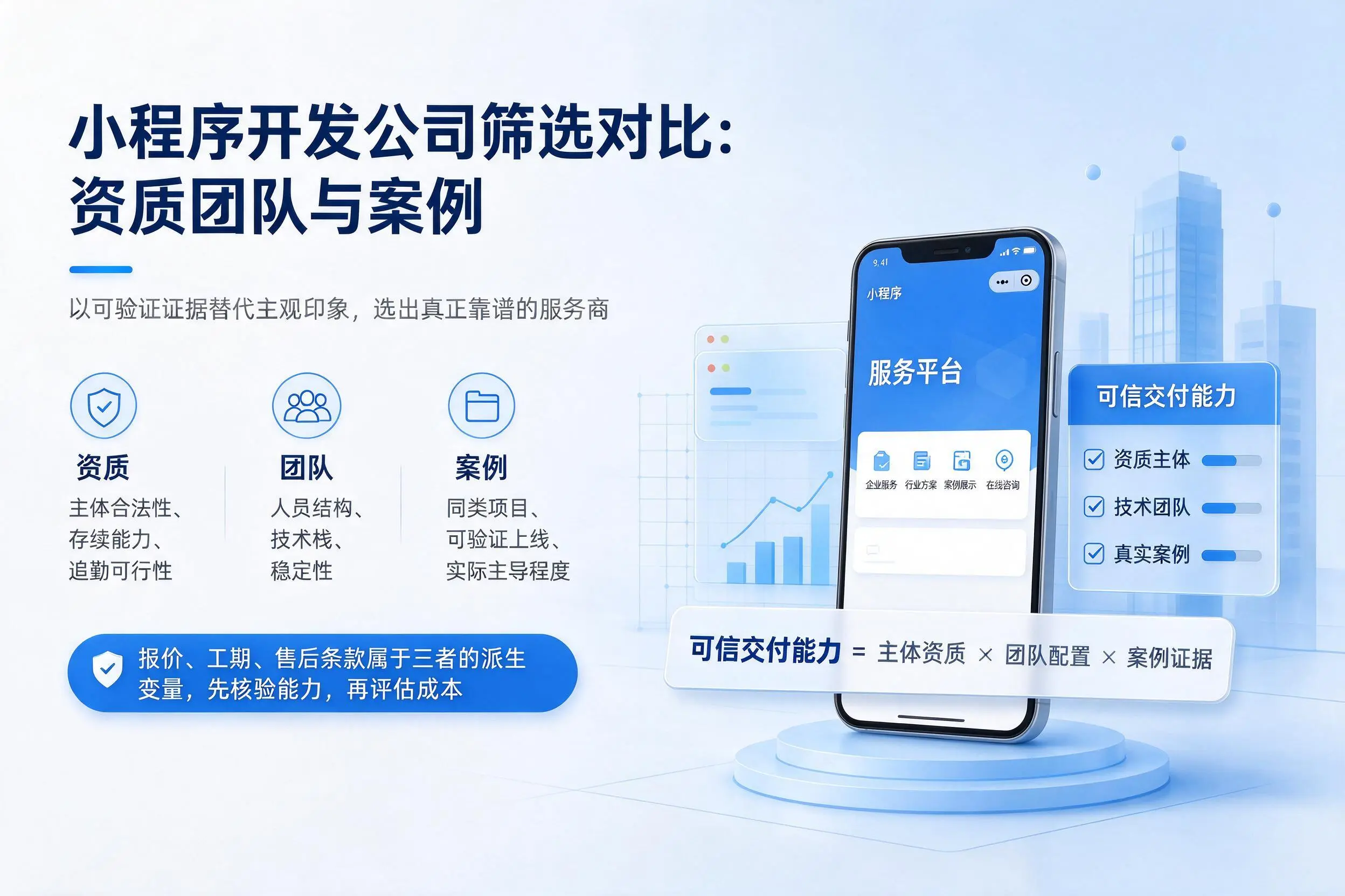 咸宁小程序开发公司筛选对比：资质团队与案例