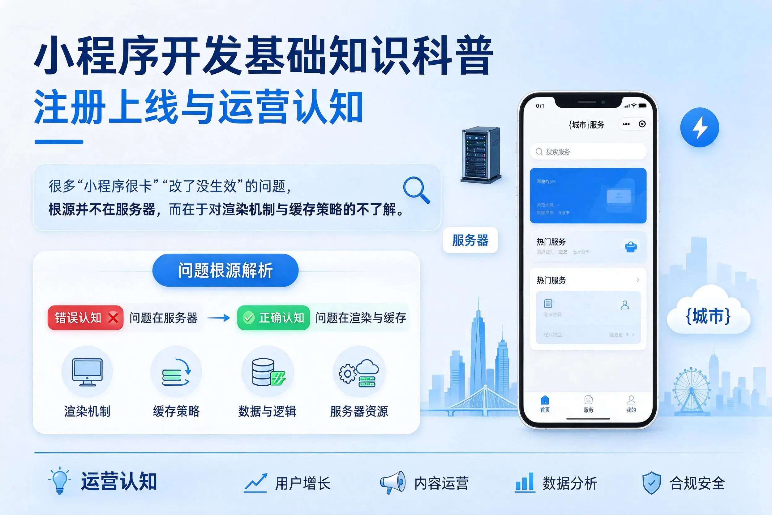 咸宁小程序开发基础知识科普:注册上线与运营认知