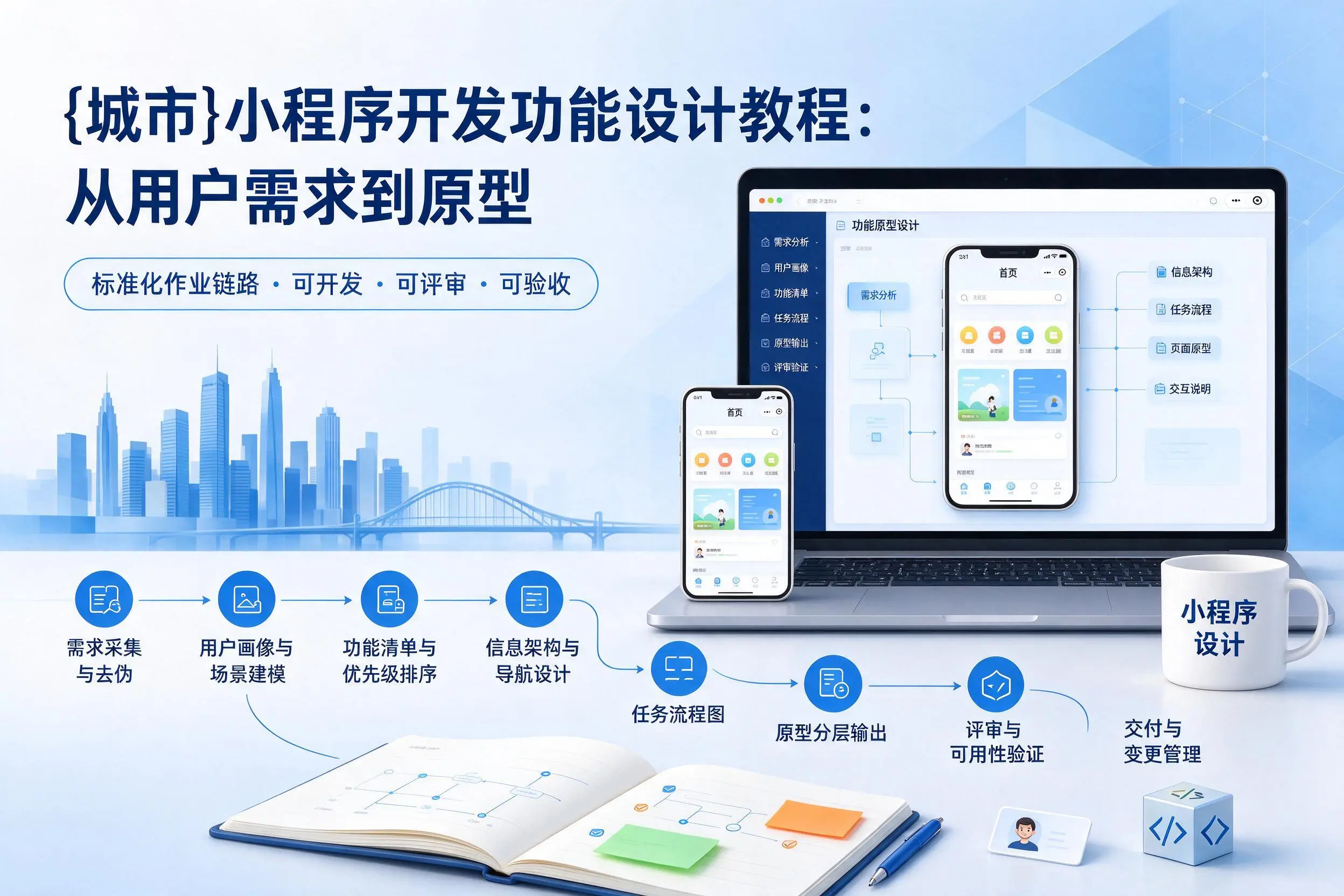 咸宁小程序开发功能设计教程:从用户需求到原型