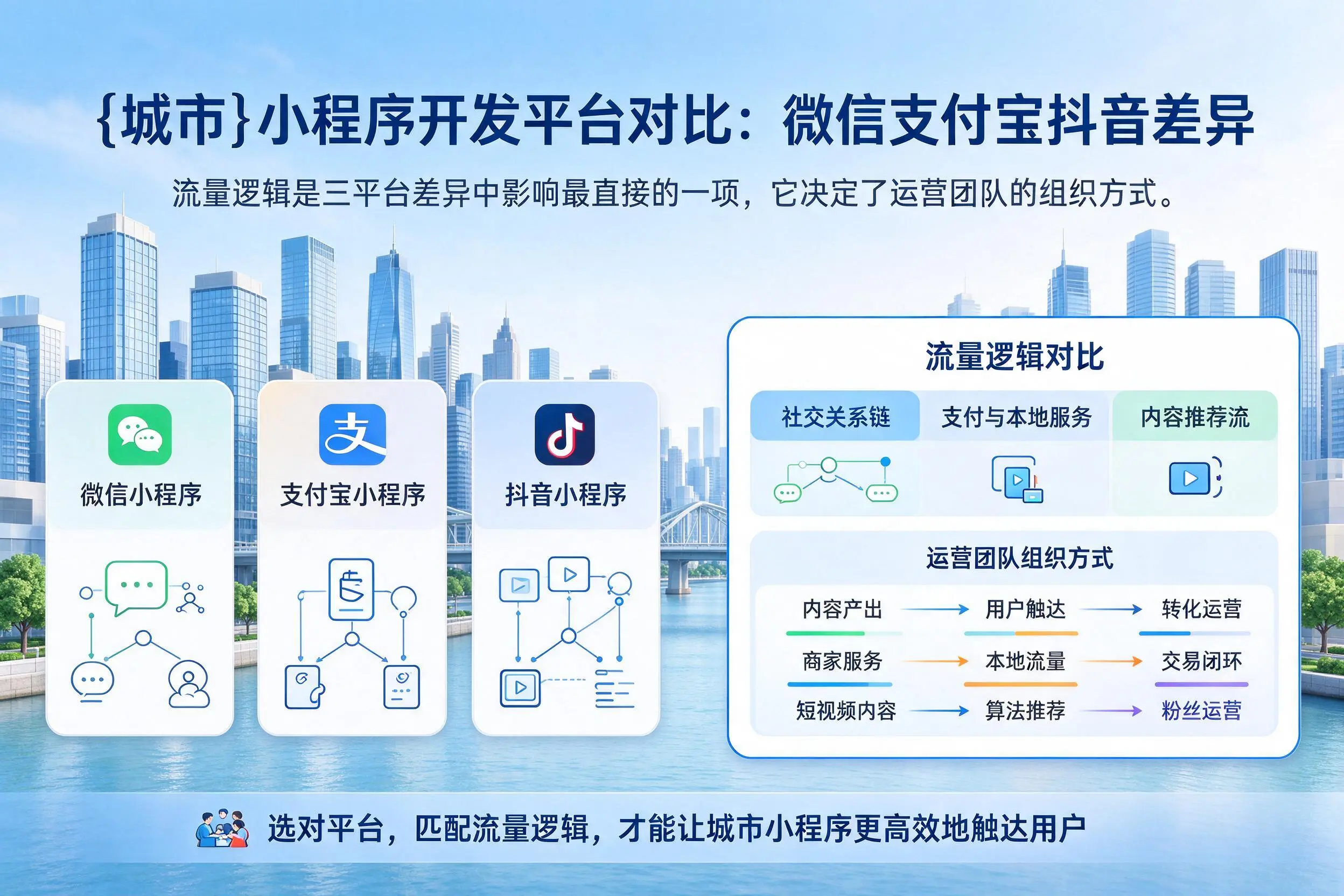 咸宁小程序开发平台对比:微信支付宝抖音差异