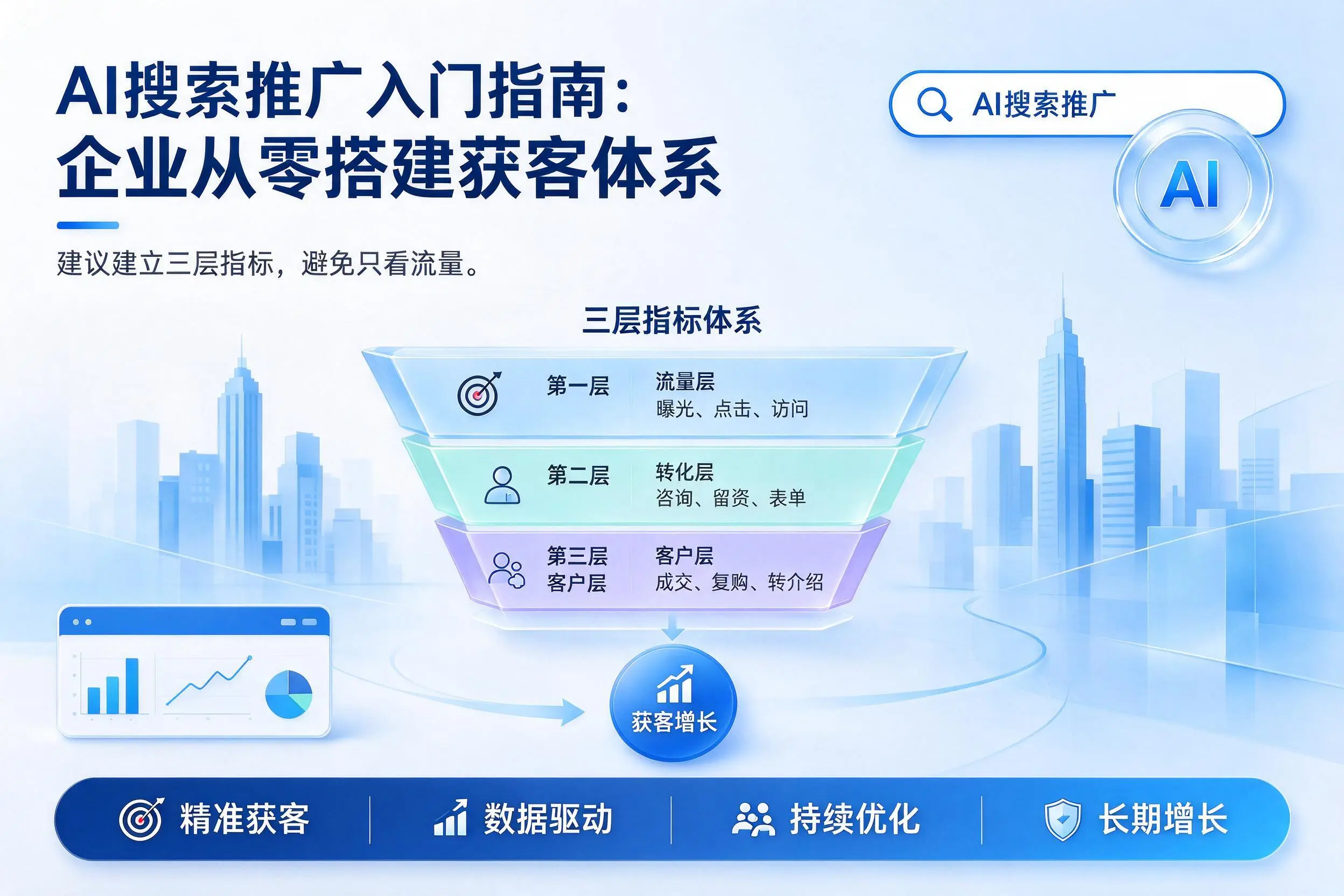 AI搜索推广入门指南：咸宁企业从零搭建获客体系